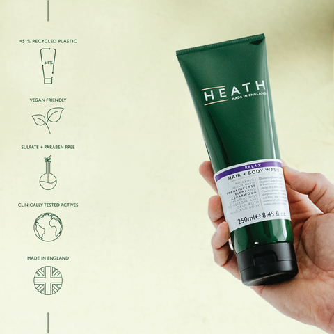 Relax Hair + Body Wash